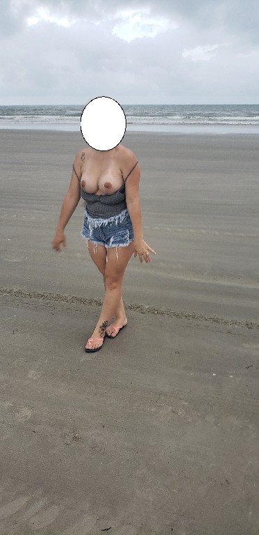 Porno exibicionismo na praia
